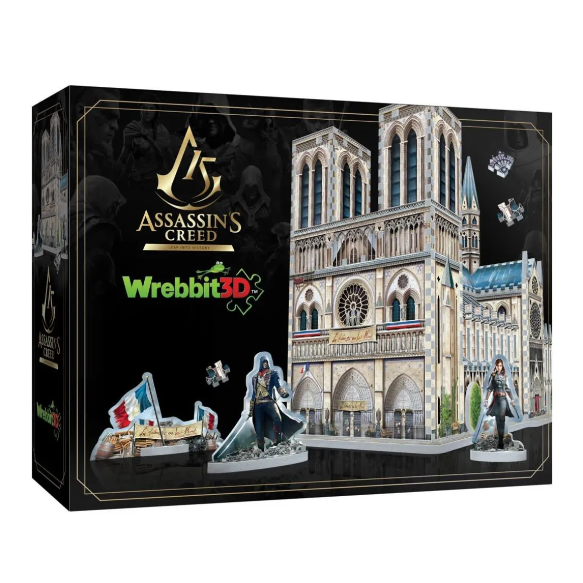 Assassin'S Creed Notre Dame 3D-Palapeli