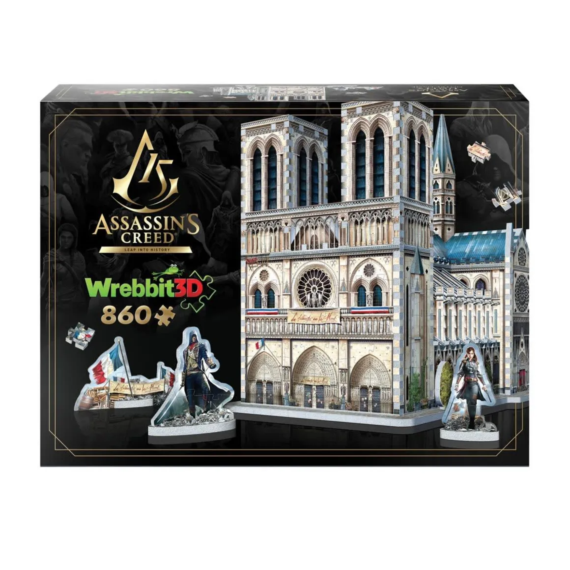 Assassin'S Creed Notre Dame 3D-Palapeli