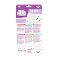 3D-Maalaus Dinosaurukset