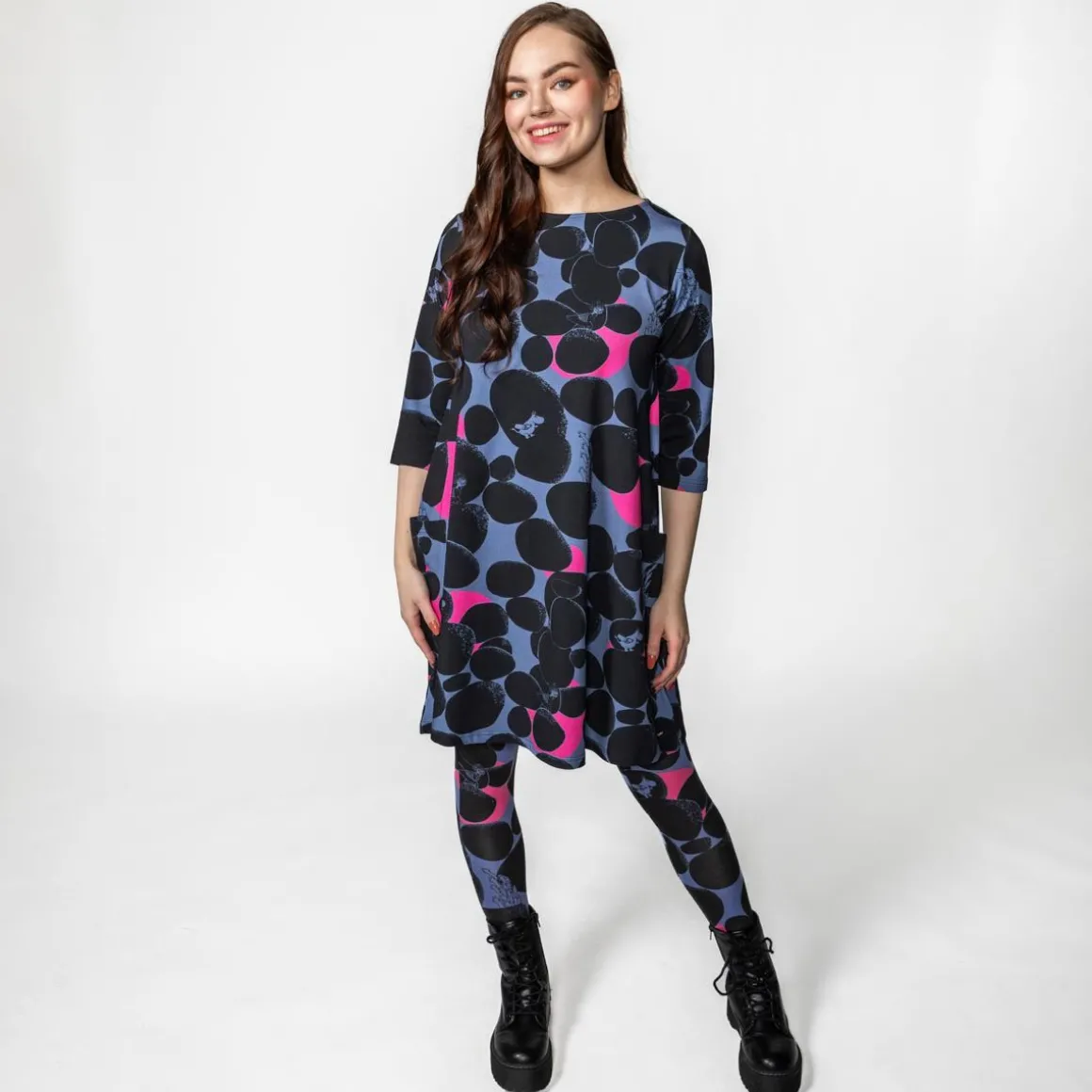 Elise-Leggingsit Kivet Sininen