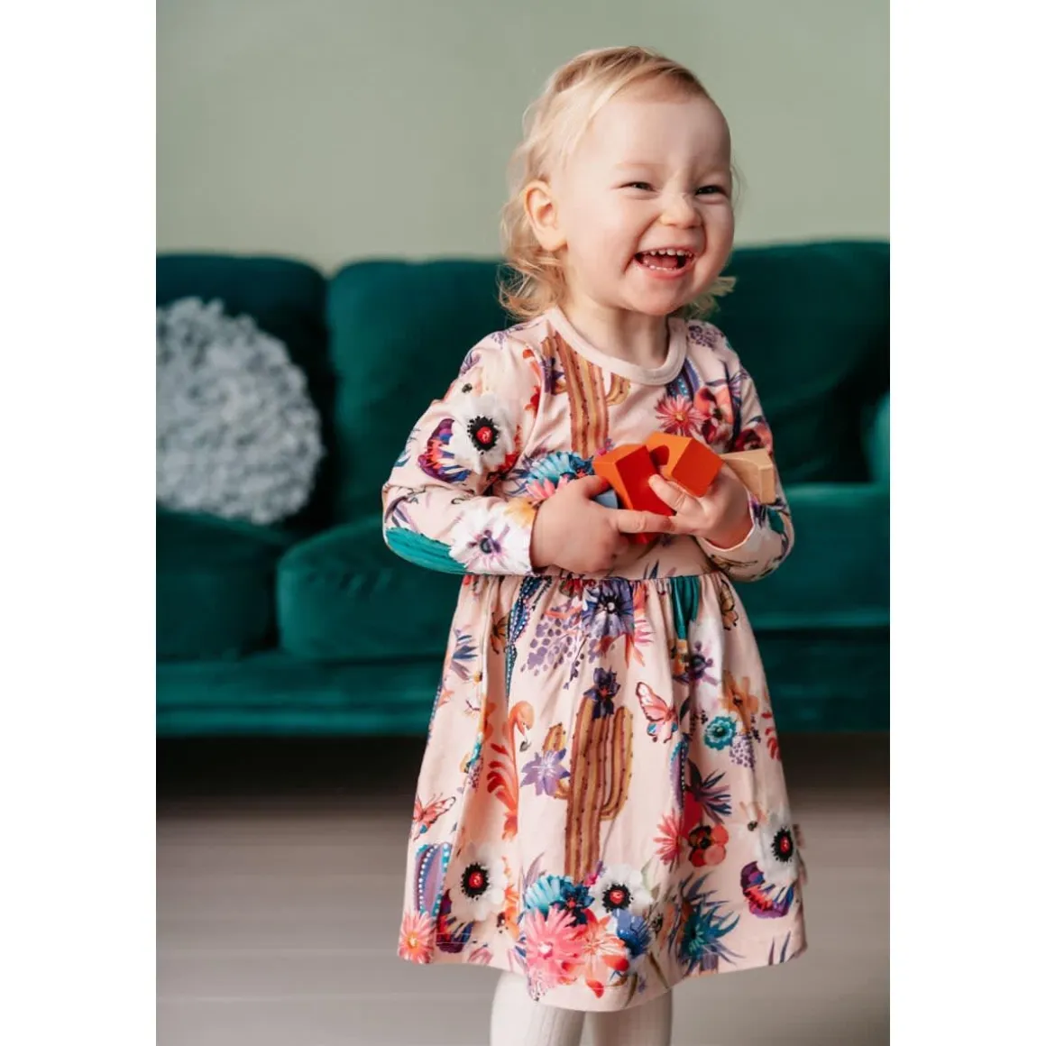 Flamingo-Bodymekko Beige