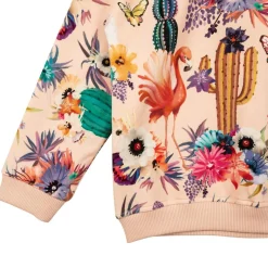 Flamingo-Collegepaita Beige