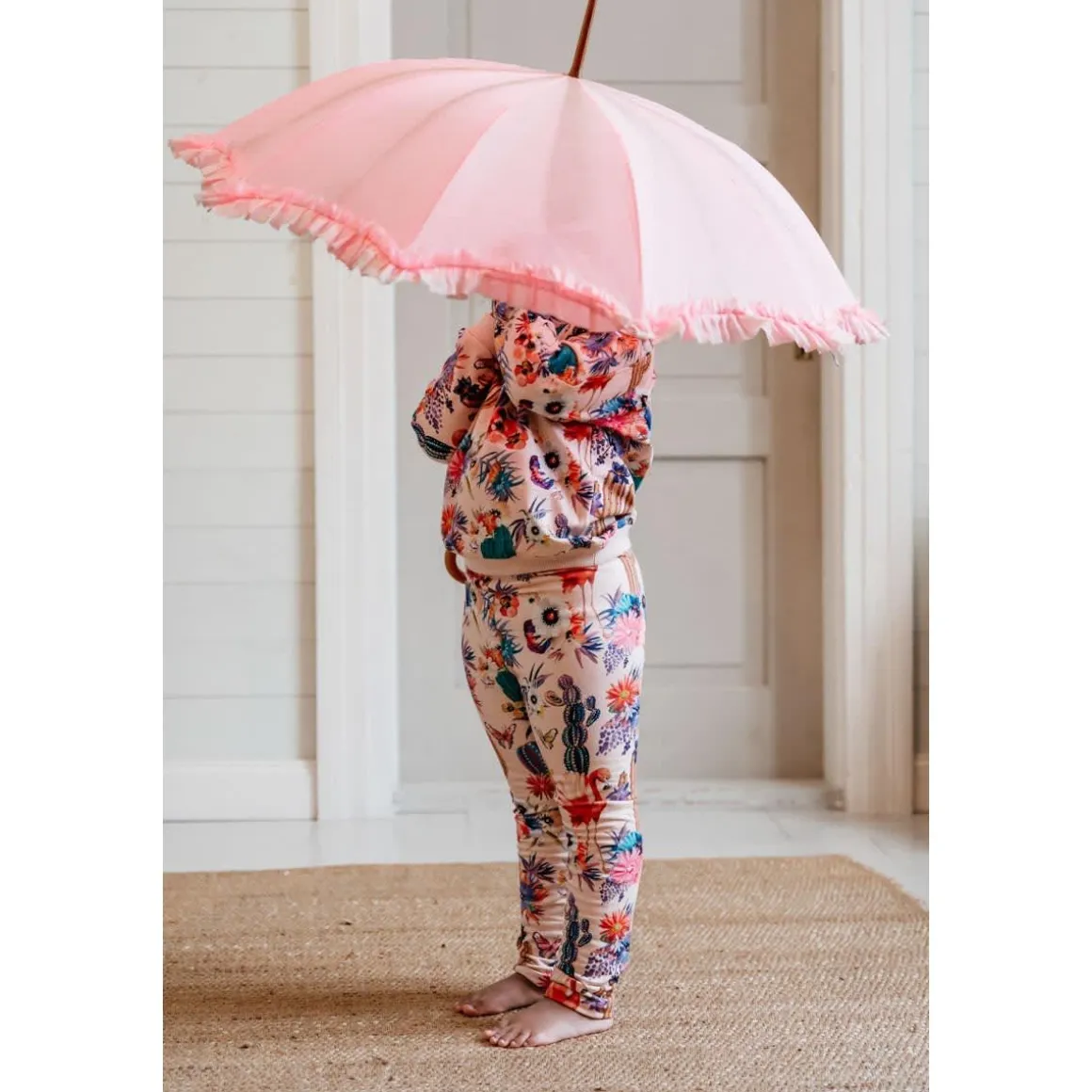 Flamingo-Collegepaita Beige