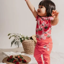 Fragola-Body Lyhythihainen Roosa