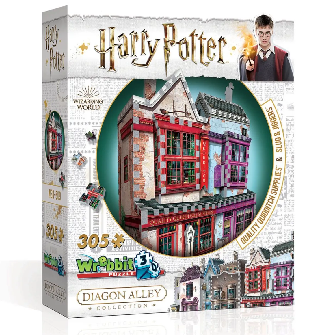 Harry Potter Quality Quidditch Supplies 3D-Palapeli