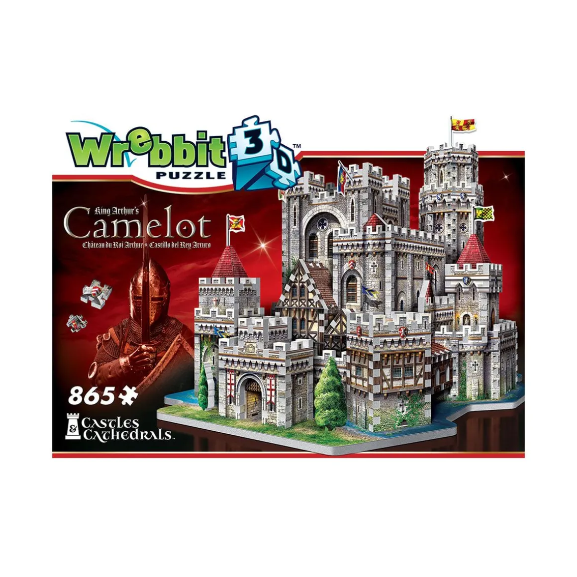 King Arthur'S Camelot 3D-Palapeli