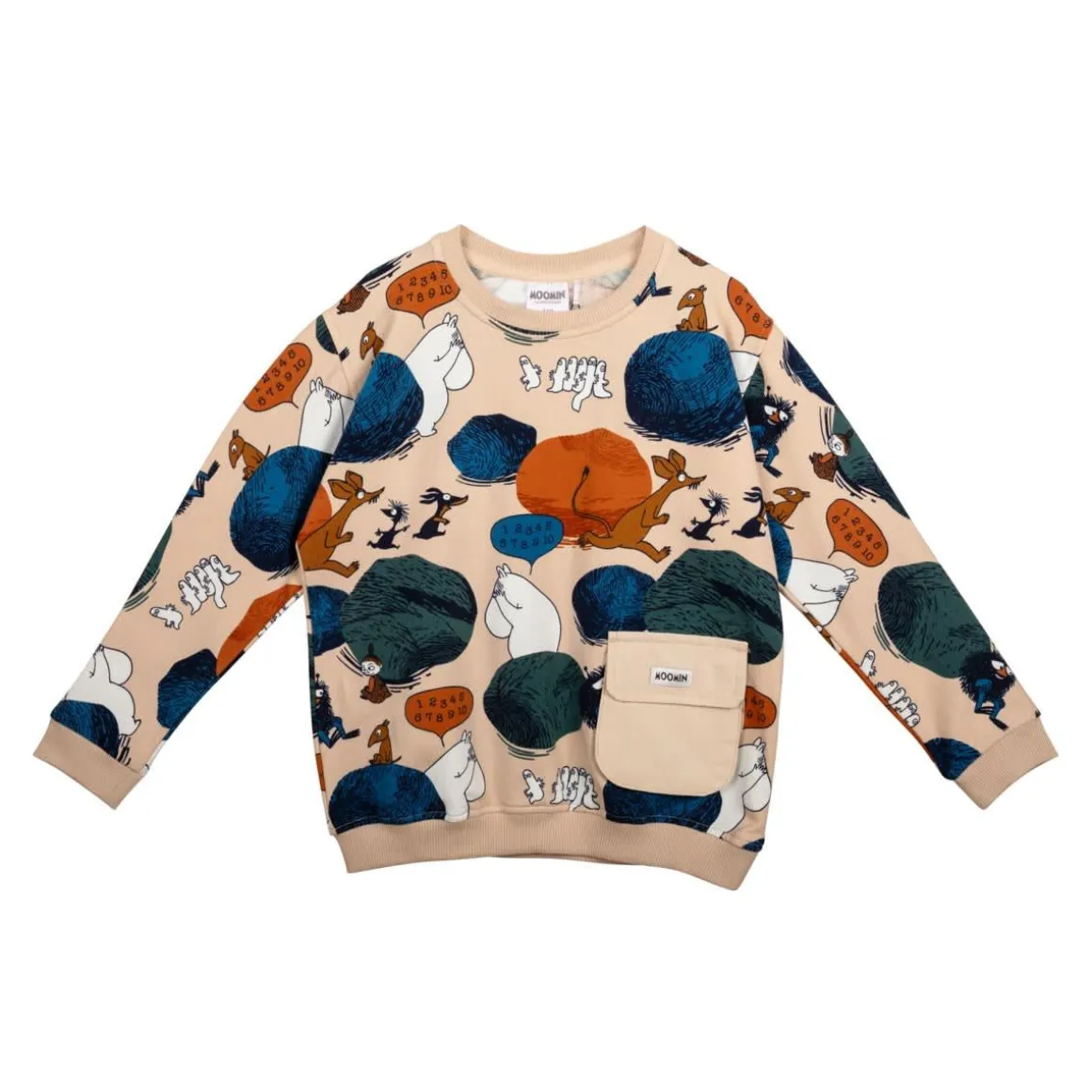 Kuurupiilo-Collegepaita Beige