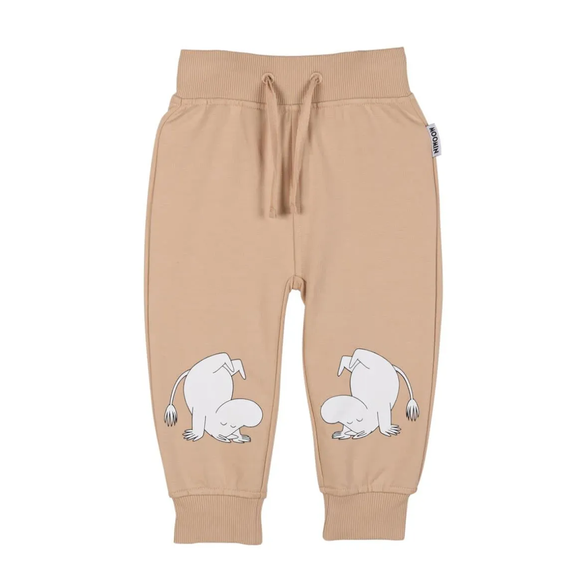 Muumi-Collegehousut Vauvalle Beige