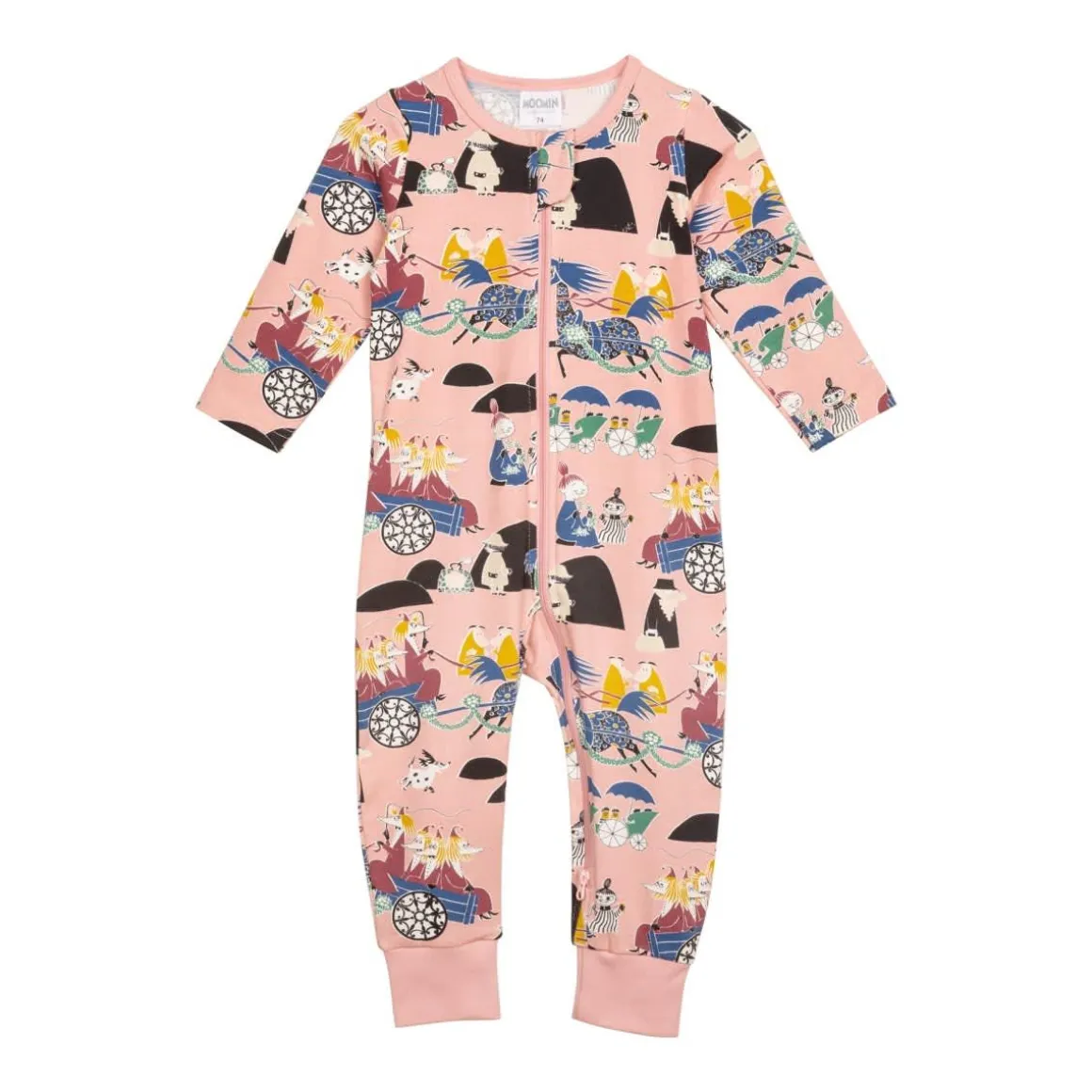 Nelja Vilijaanaa -Pyjama Roosa