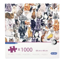 Nina Kuu Palapeli 1000 Palaa Kissat