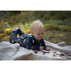 Orkidea-Pyjama Sininen