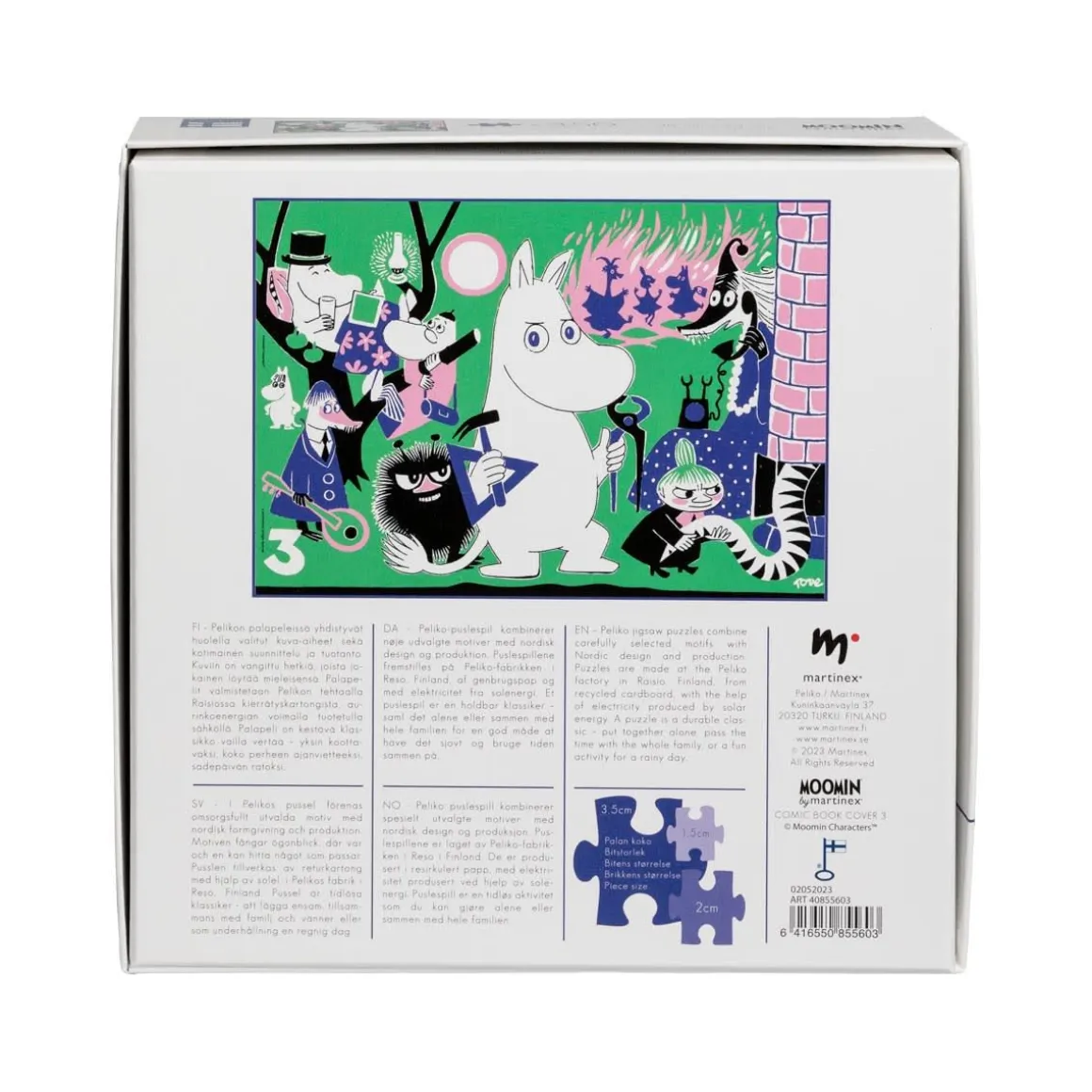 Palapeli 350 Palaa Comic Book Cover 3