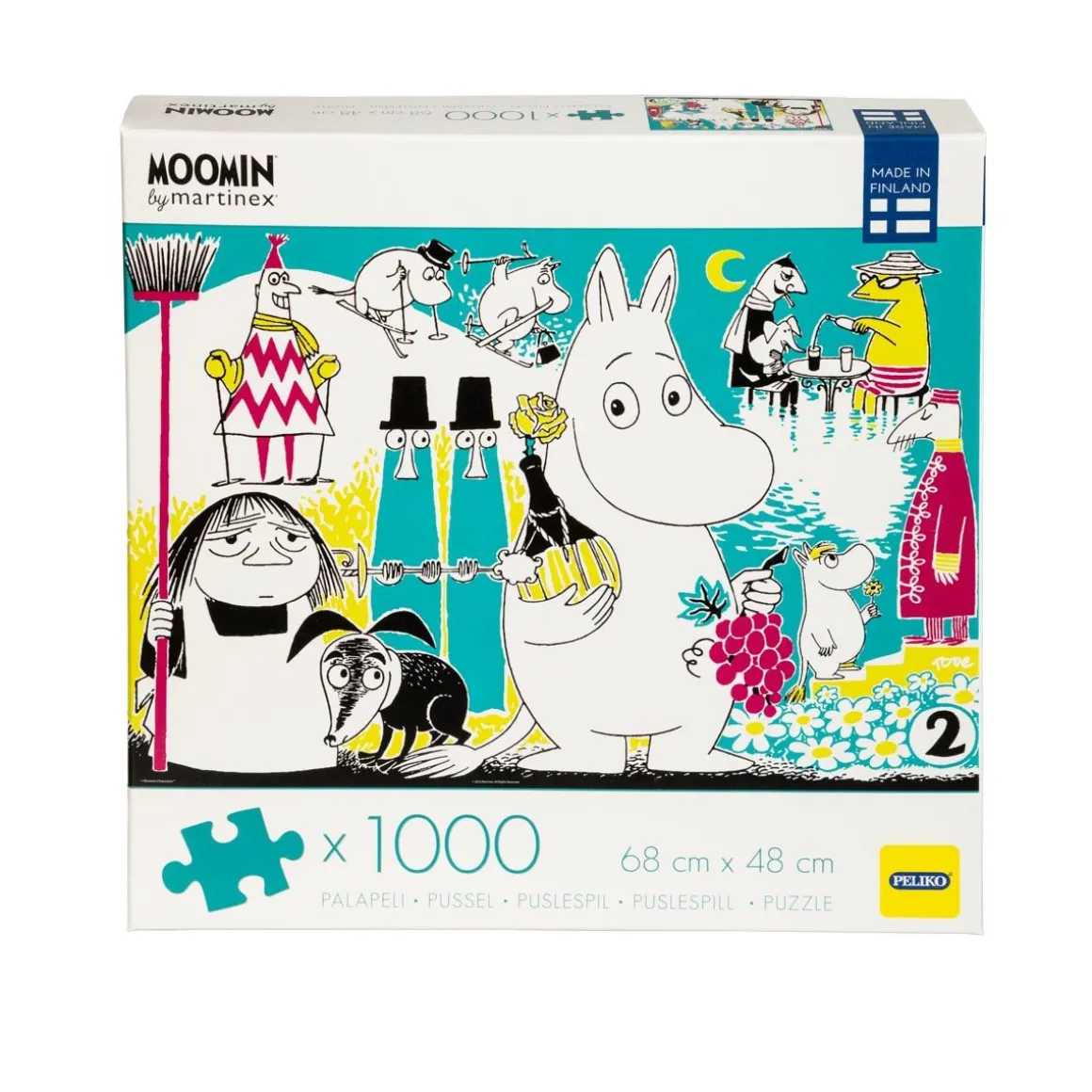 Palapeli 1000 Palaa Comic Book Cover 2
