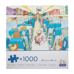 Palapeli 1000 Palaa Kiskoilla