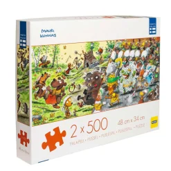 Palapeli 2 X 500 Palaa