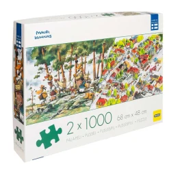 Palapeli 2 X 1000 Palaa