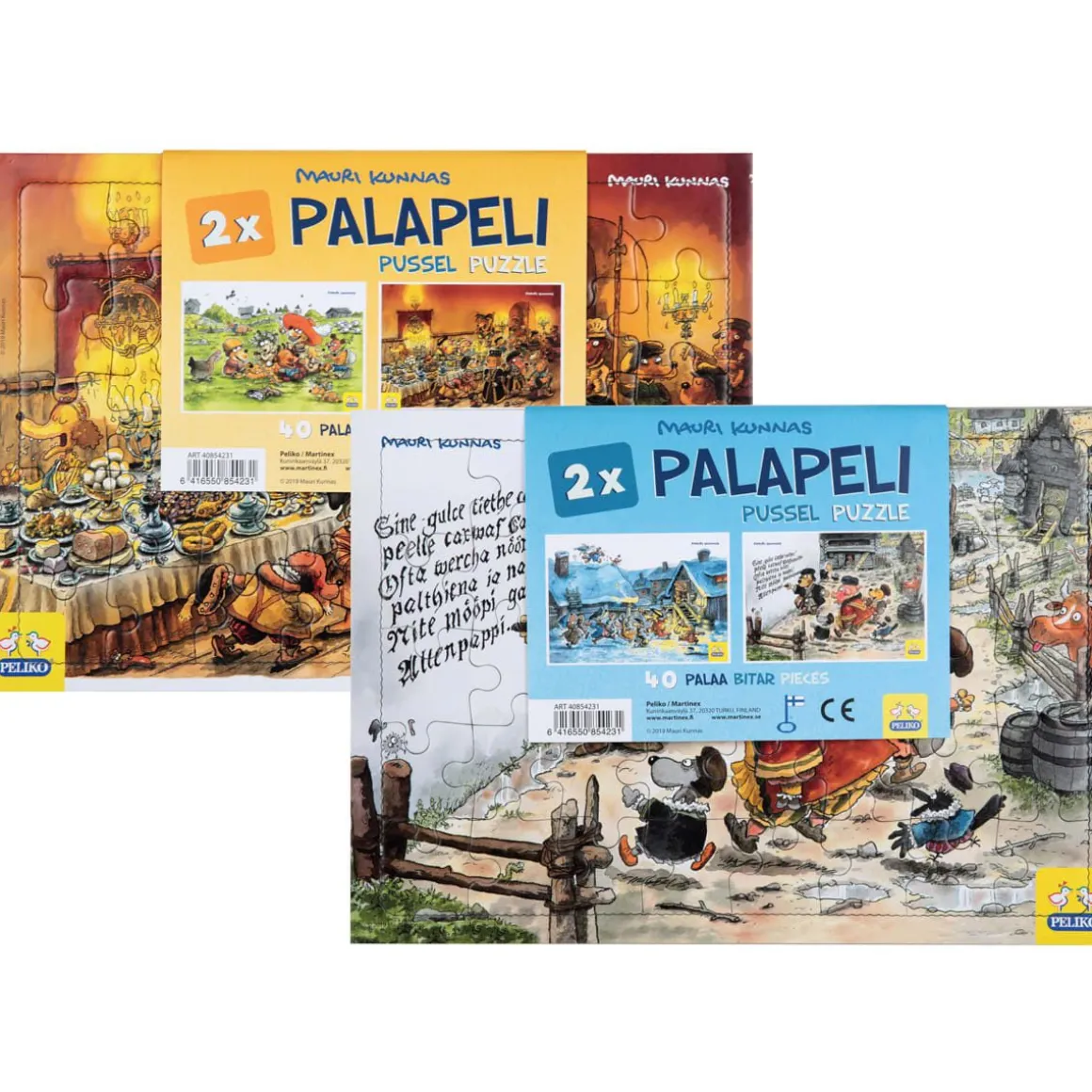 Palapelisetti 2 X 40 Palaa