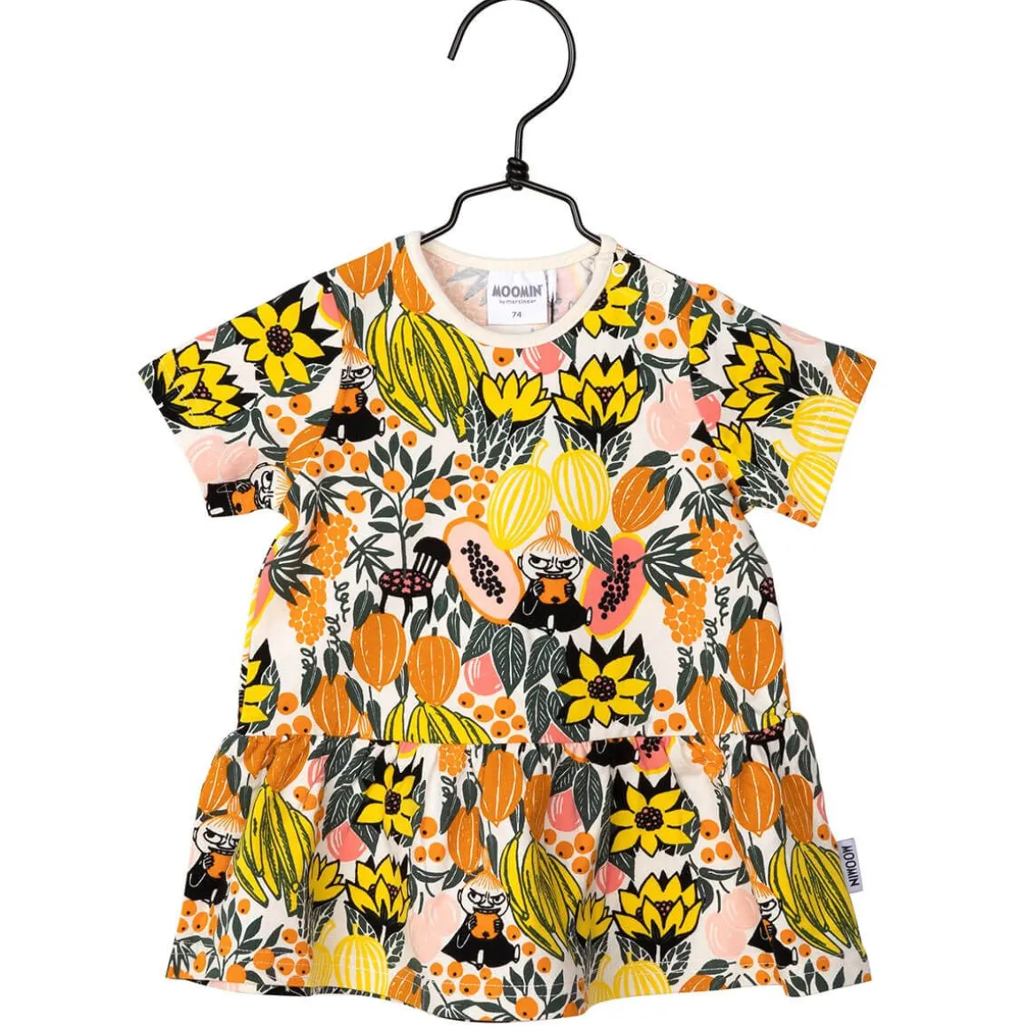 Papaija-Mekko Vauvalle Keltainen