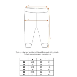 Pikku Myy -Housut Vauvalle Sininen