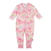 Pilvilinna-Pyjama Vaaleanpunainen