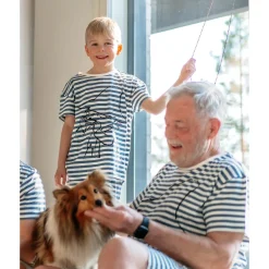 Sketch-Shortsipyjama Nuuskamuikkunen Vaaleansininen