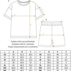 Sketch-Shortsipyjama Pikku Myy Vaaleanpunainen